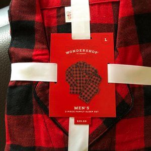 NEW Men's Buffalo Plaid Large Flannel Pajamas